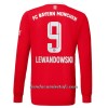 Camiseta de fútbol Manga Larga FC Bayern de Múnich Lewandowski 9 Primera Equipación 2022-23 - Hombre